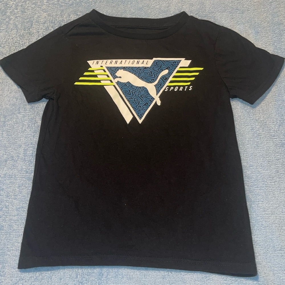 Little Boys Puma Graphic Tee Sz. 7